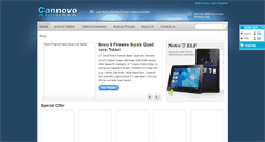 Desktop Screenshot of cannovo.com